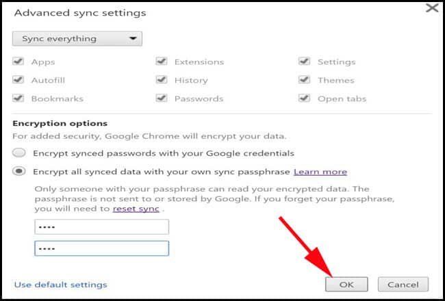 Prevent Google from displaying your password details