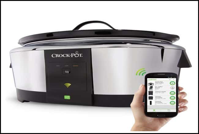 Crock-Pot Smart Wi-Fi-Enabled WeMo 6-Quart Slow Cooker