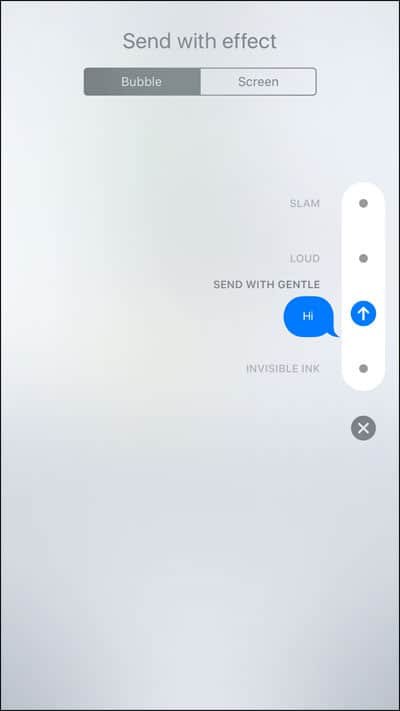 How to Send iMessage with Bubble Effects on iPhone or iPad in iOS 10 ...