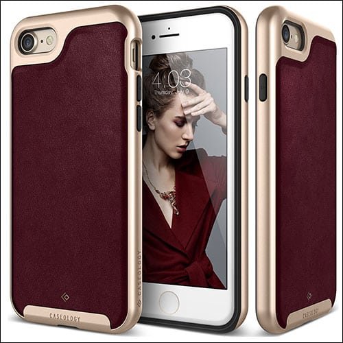 Caseology iPhone 7 Leather Case