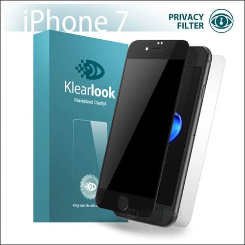 Klearlook iPhone 7 Privarcy Screen Protector