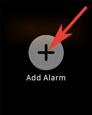 Long Press on Watch Screen to Add Alarms on Apple Watch