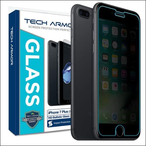 Tech Armor iPhone 7 Plus Privacy Screen Protector