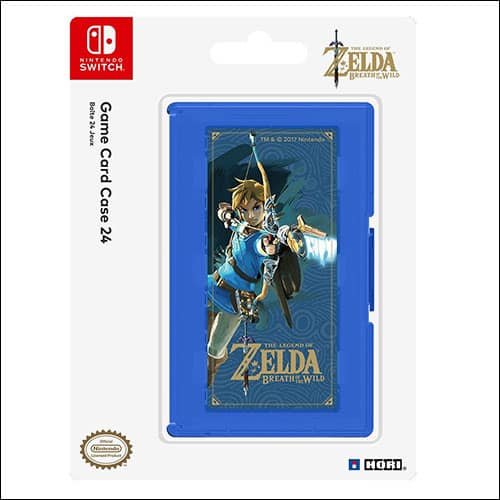 HORI Game Card Case 24 (Zelda Breath of the Wild Version) for Nintendo Switch Officially Licensed by Nintendo