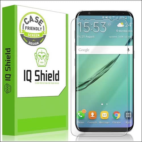 IQShield Samsung Galaxy S8 Plus Screen Protector