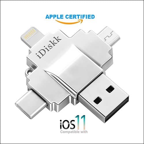 iDiskk Flash Drive for iPhone and iPad