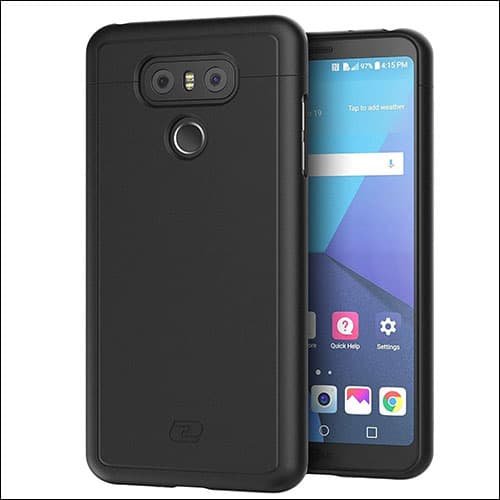 LG G6 Slim Case Smooth Touch SlimShield Armor