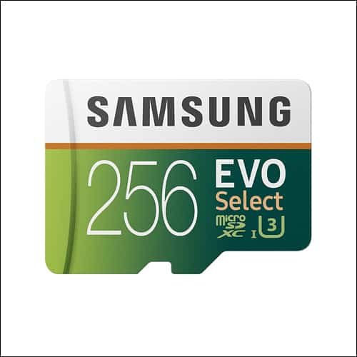 Samsung EVO Select 256GB microSD Card for Galaxy Note 8