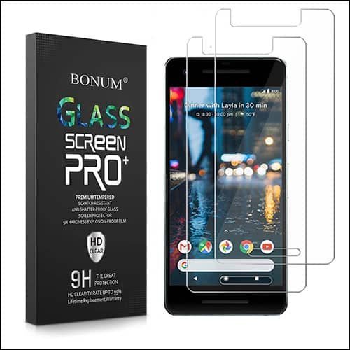 BONUM Google Pixel 2 Screen Protectors