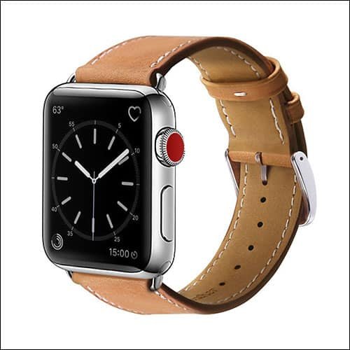 MargePlus Apple Watch Series 3 Leather Band