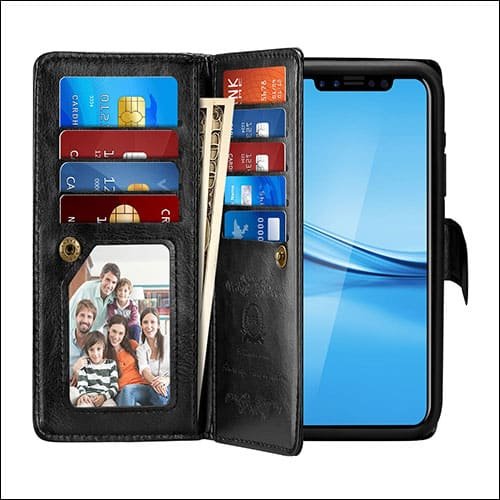 Pasonomi iPhone X Flip Case