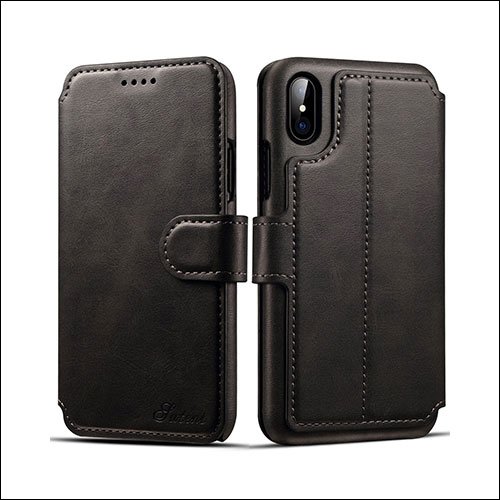 Pasonomi iPhone X Leather Cases