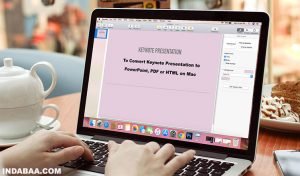 How to Convert Keynote Presentations to PowerPoint, PDF or HTML on Mac