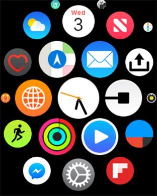 Long Press on Apple Watch Screen