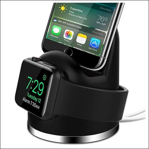 OLEBR Apple Watch and iPhone Charging Stand