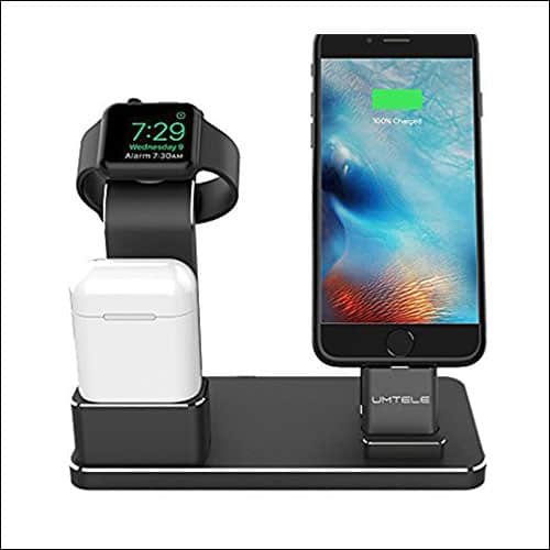 UMTELE Apple Watch, iPhone and. AirPods Charging Dock