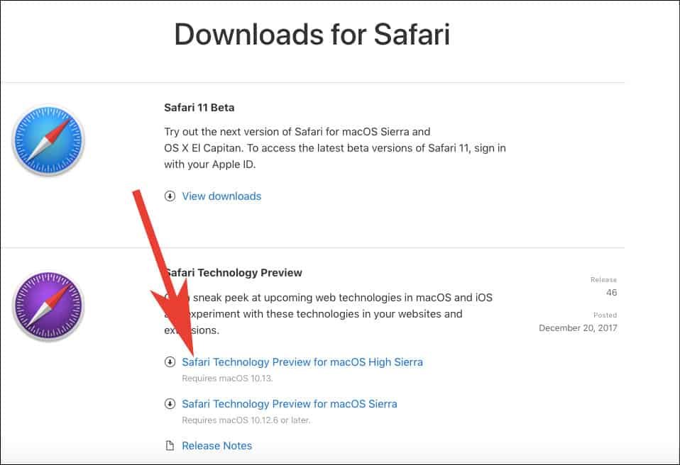 open Downloads for Safari page and Download it on your Mac