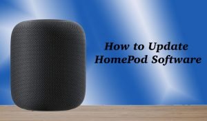 How to Update HomePod Software Manually