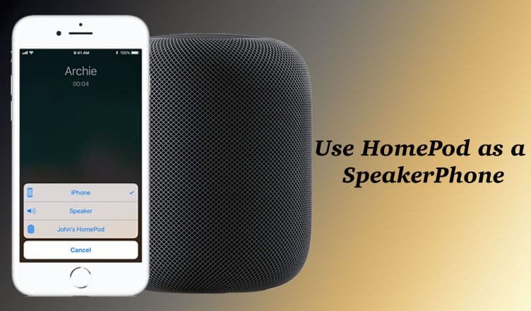 How to Use HomePod as a SpeakerPhone