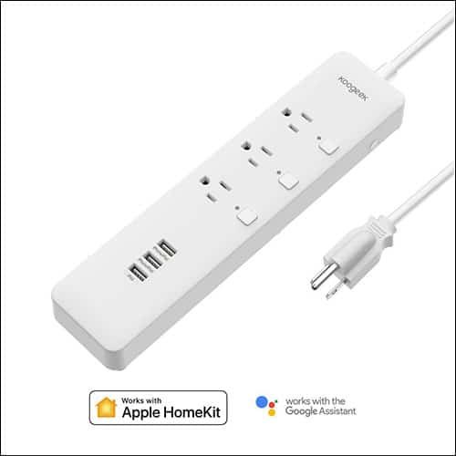 Koogeek Smart Power Strip that Works with Hey Siri