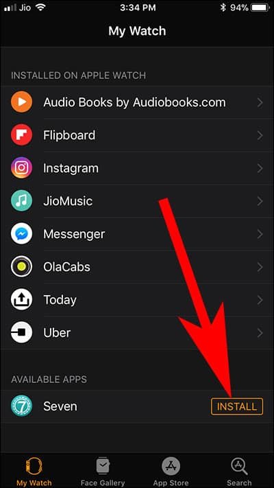 Install Apps on Apple Watch You Already Have on iPhone