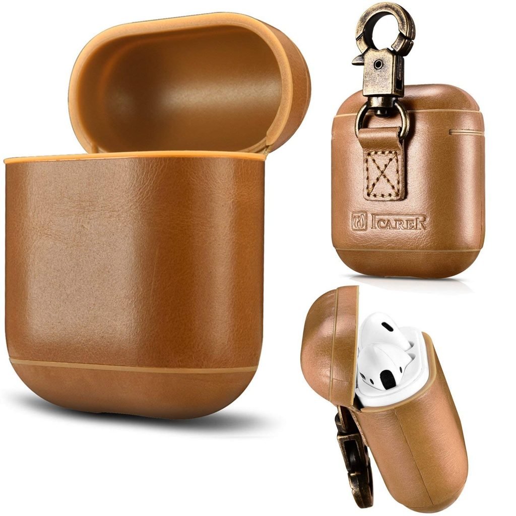 Aroko AirPods Leather Case