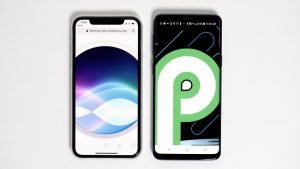 iOS 12 vs. Android 9 Pie