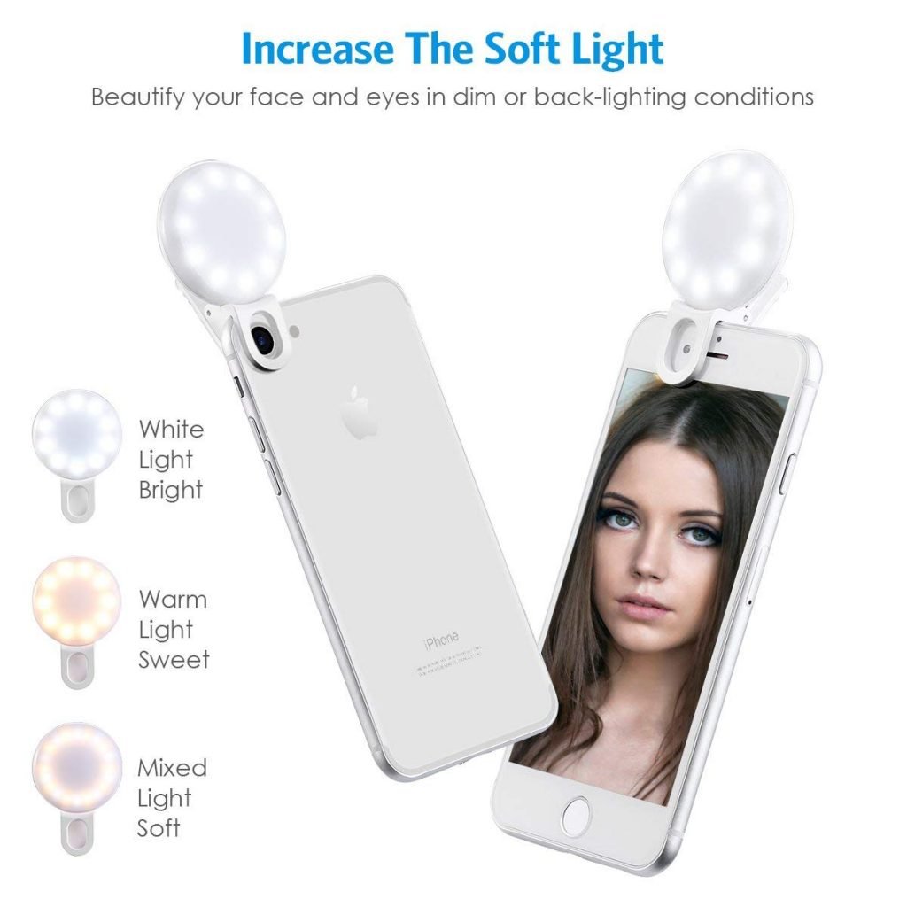 Affordable iPhone Accessories Selfie LED