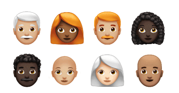 New Emojis in iOS 12.1