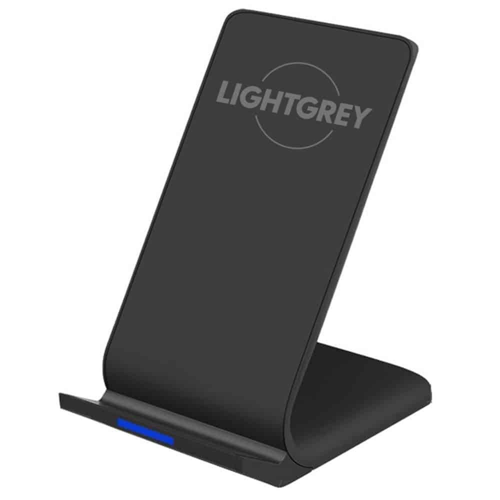 Lightgrey iPhone wireless charger 