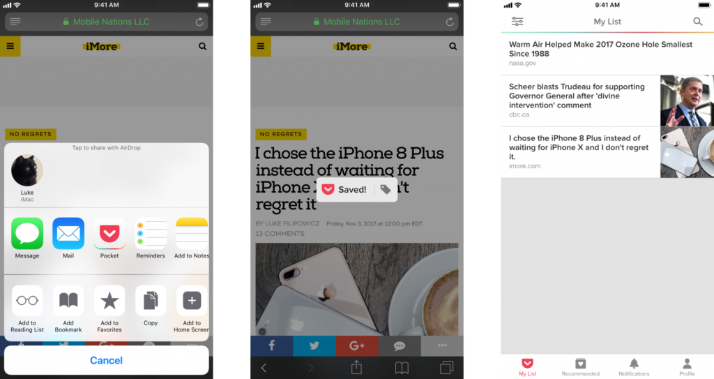 Pocket: Save Stories for Later