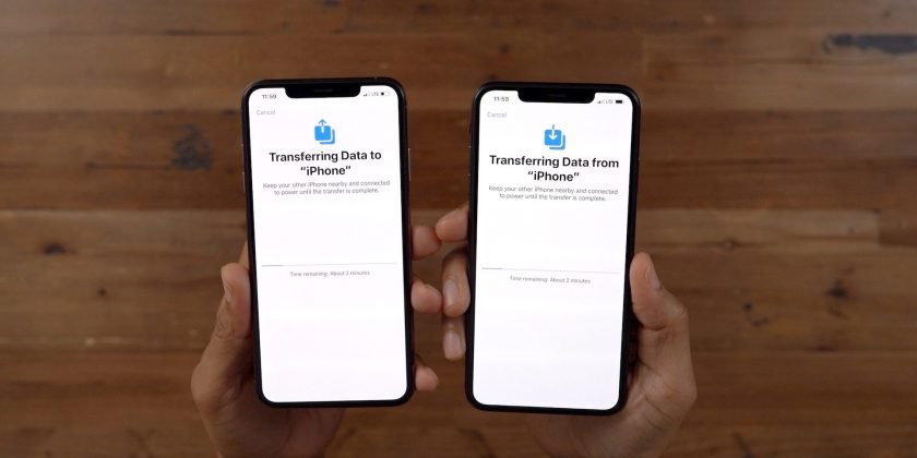 How to Transfer Data to a New iPhone – Wireless or with Cable (iOS 12.4 ...