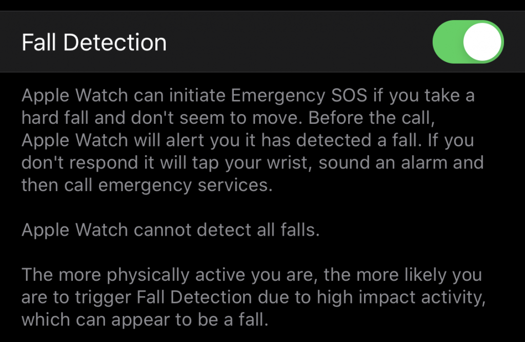 Detect When You Fall