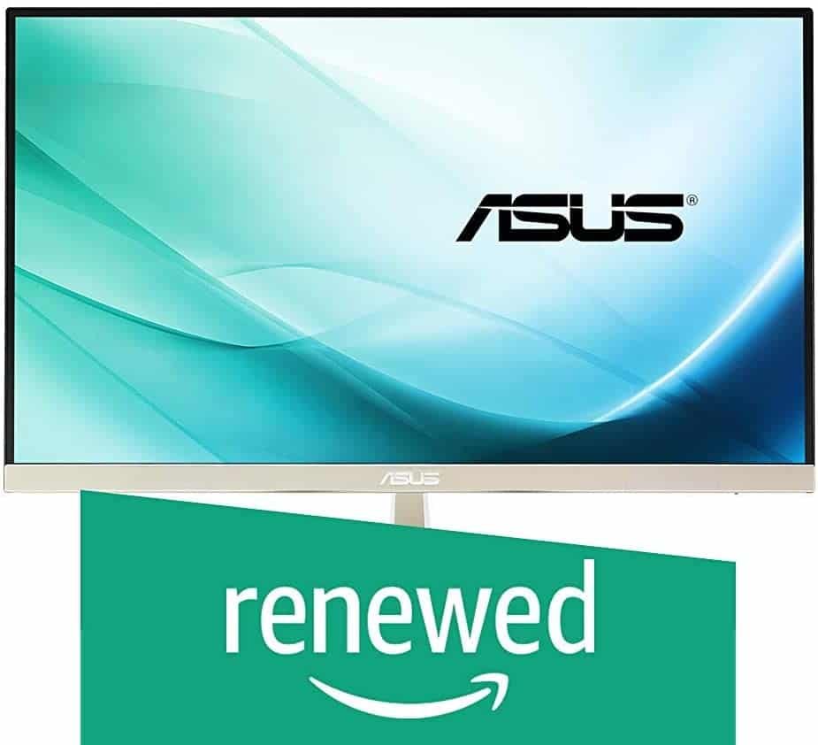 ASUS Frameless Gold 21.5 inch HDMI Widescreen LCD/LED IPS Monitor