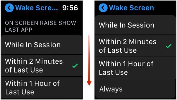 Wake Up with Your Last-Used App