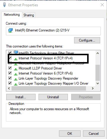 Change DNS Server Settings for Fixing DNS Error